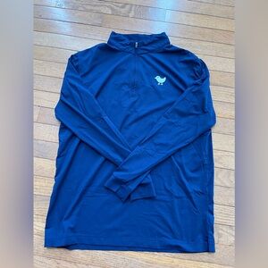 Bad Birdie Navy Blue Zip-Up